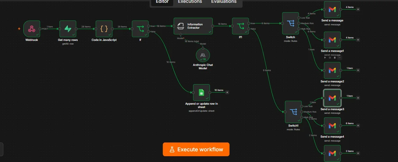 Loan Risk Automation preview